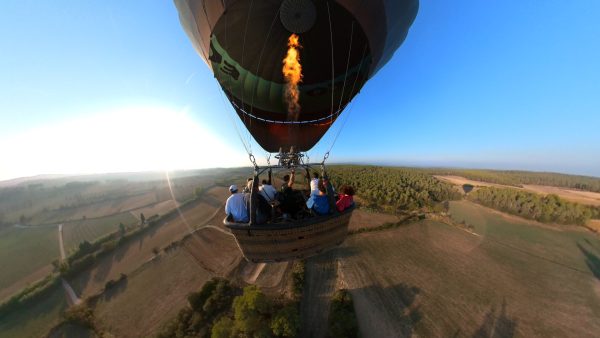 Vol amb globus AIRONA per l'Empordà