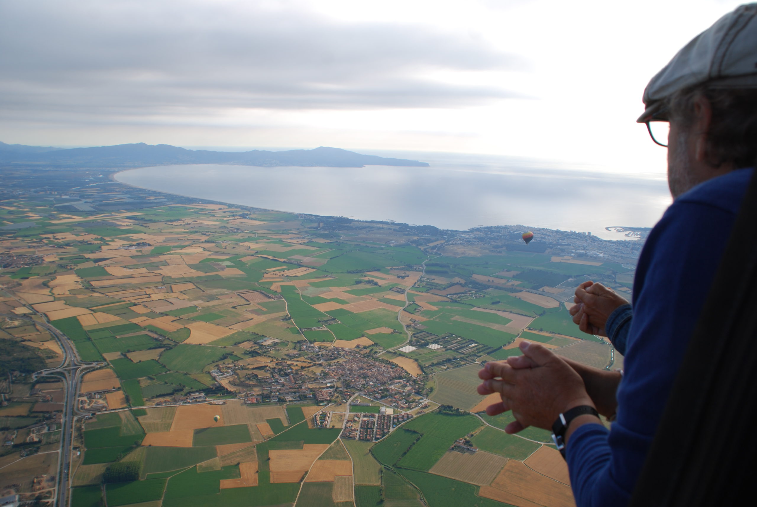 Que hacer en el Empordà- Airona-Vistas del golfo de Rosas a 100mts de altura