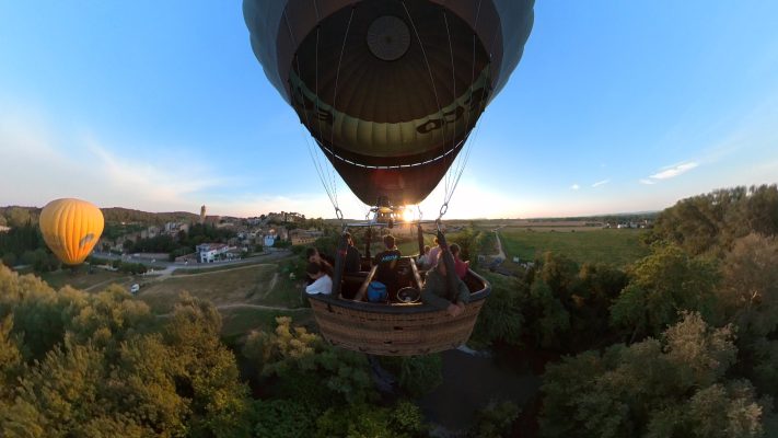 Vol en globus amb AIRONA