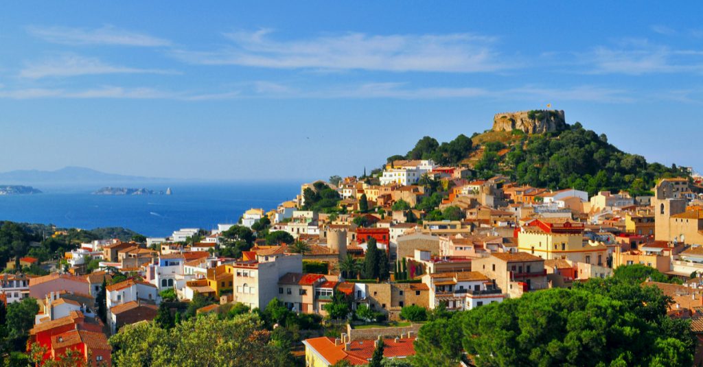 Vista aérea de Begur