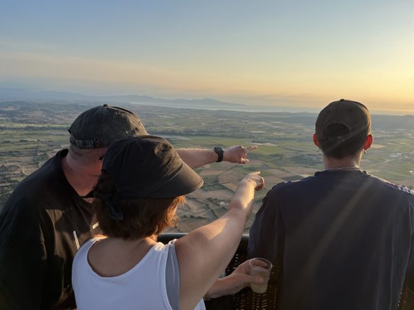 Volar en globus per l'Empordà