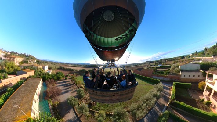 Volar en globo por Cataluña