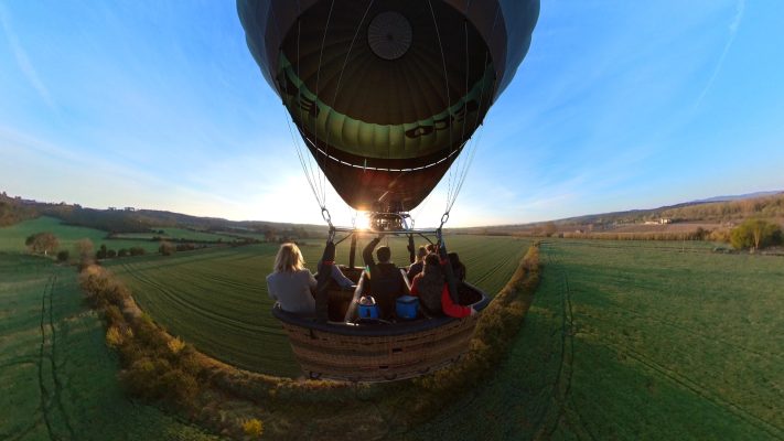 Volar en globo en cCataluña