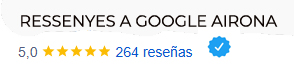 Ressenyes a google my business AIRONA